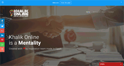 Desktop Screenshot of khalik-online.com