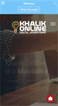 Mobile Screenshot of khalik-online.com
