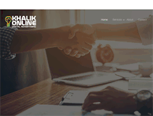 Tablet Screenshot of khalik-online.com